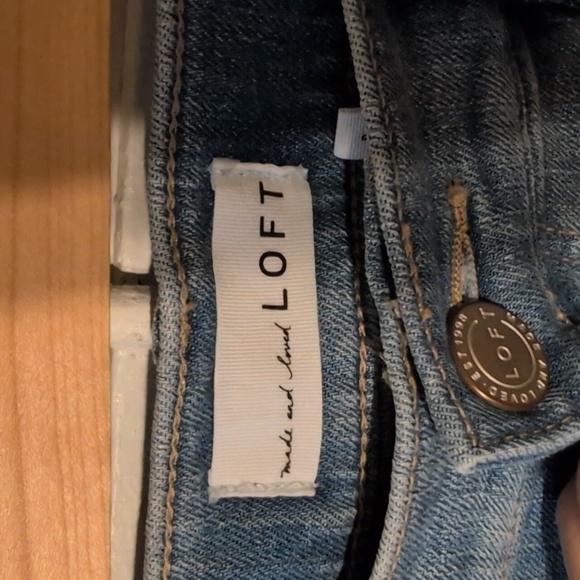 Loft High Waist Crop Jeans - Picture 2 of 7